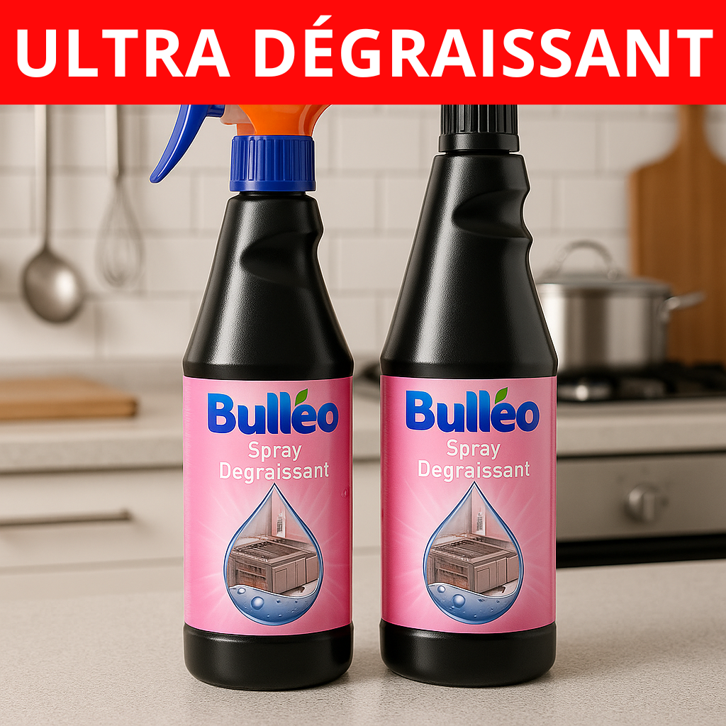 Lot de 2 Dégraissants Puissants 750 ml – Nettoyage Cuisine & Graisses Tenaces