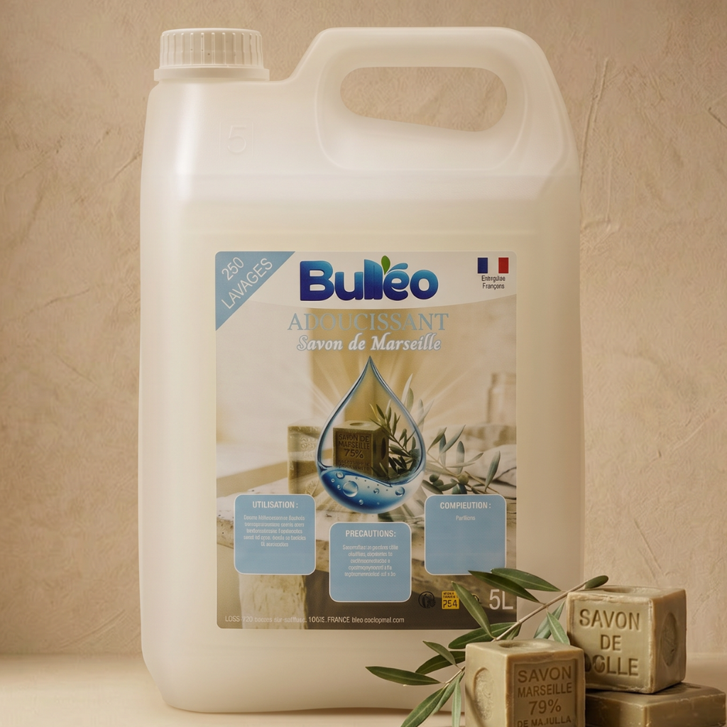 Pack Savon de Marseille – Lessive 5L + Adoucissant 5L