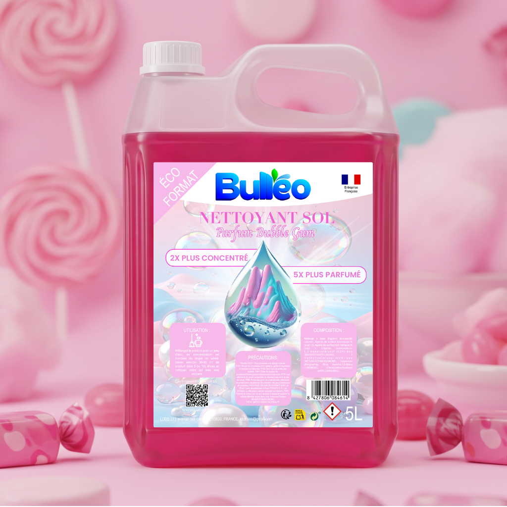 Nettoyant Sol Bubble Gum 5L