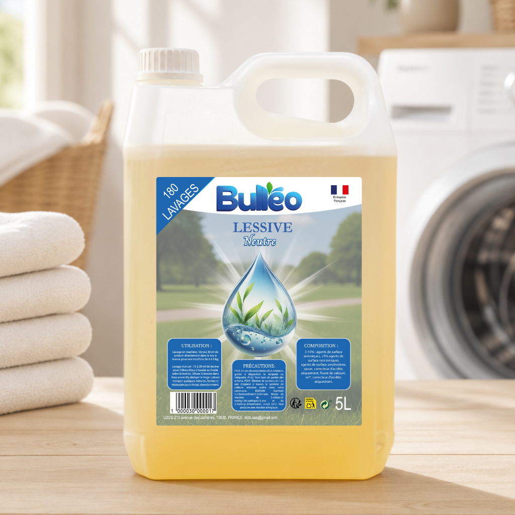 Cube Bleu Lessive Produits – bulleo
