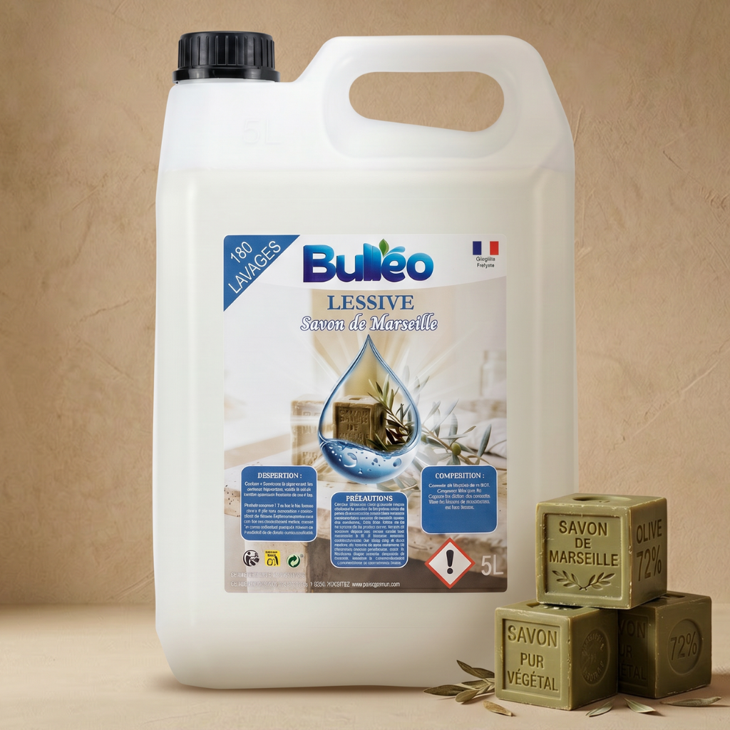 Pack Savon de Marseille – Lessive 5L + Adoucissant 5L