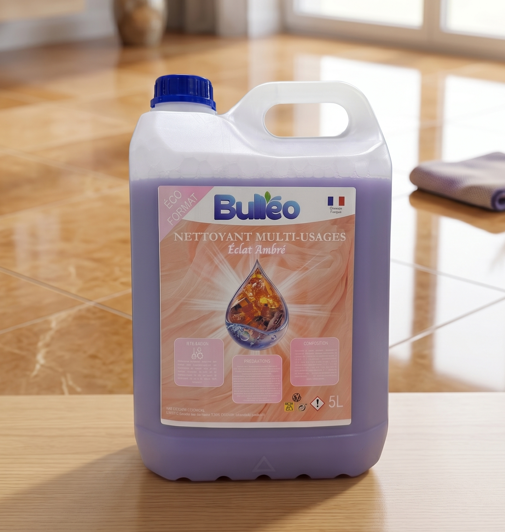 Nettoyant Multi Usages Éclat Ambré 5L