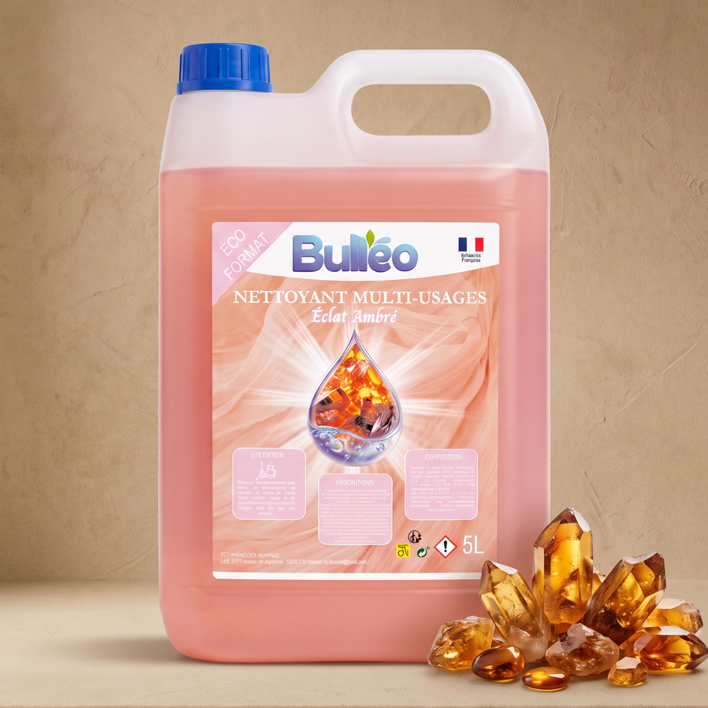 Nettoyant Multi Usages Éclat Ambré rose 5L