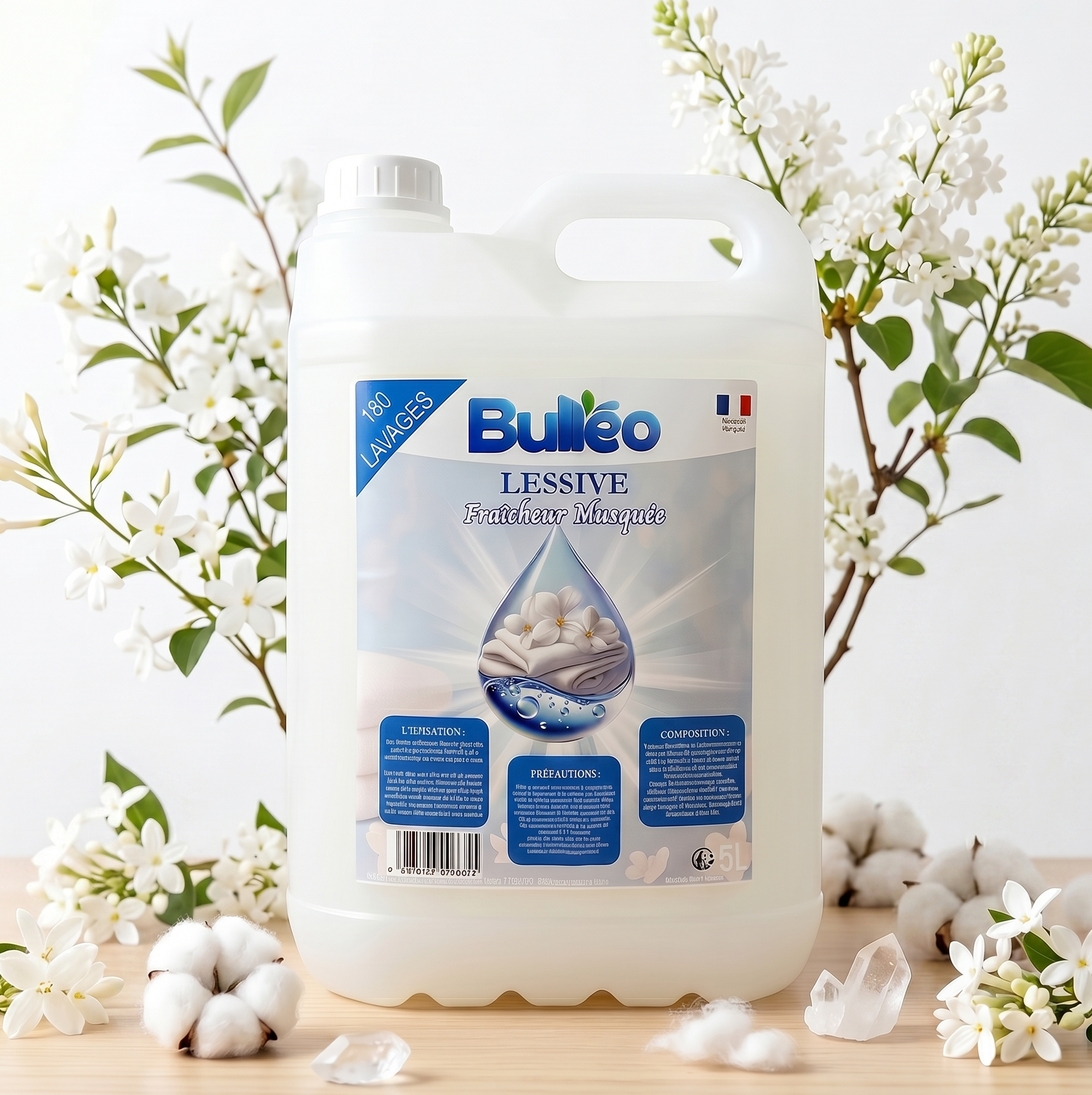 Lessive Fraicheur Musquée 5L